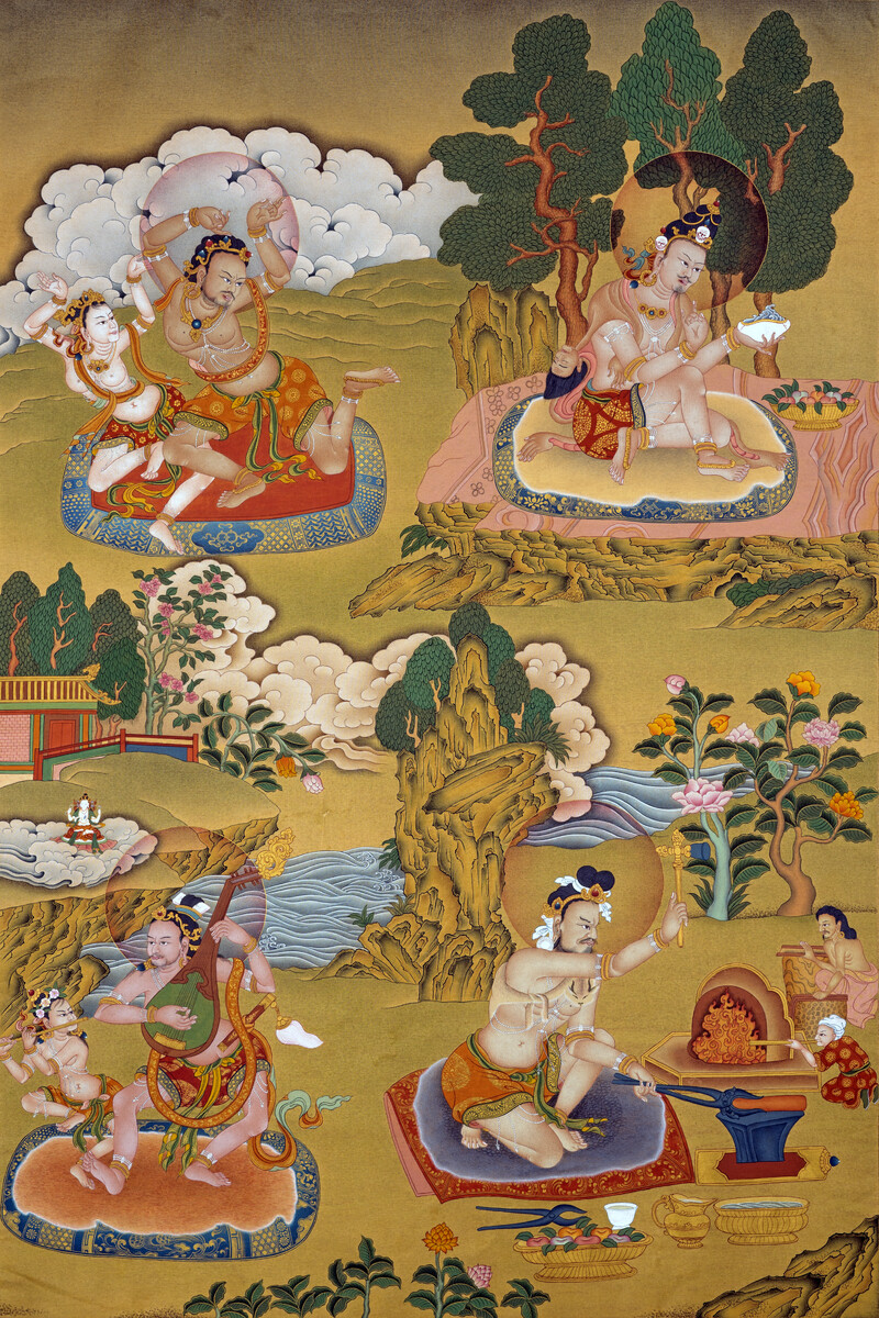 左上˙巴希巴
左下˙維納巴
右上˙瑪希巴
右下˙岡巴利巴